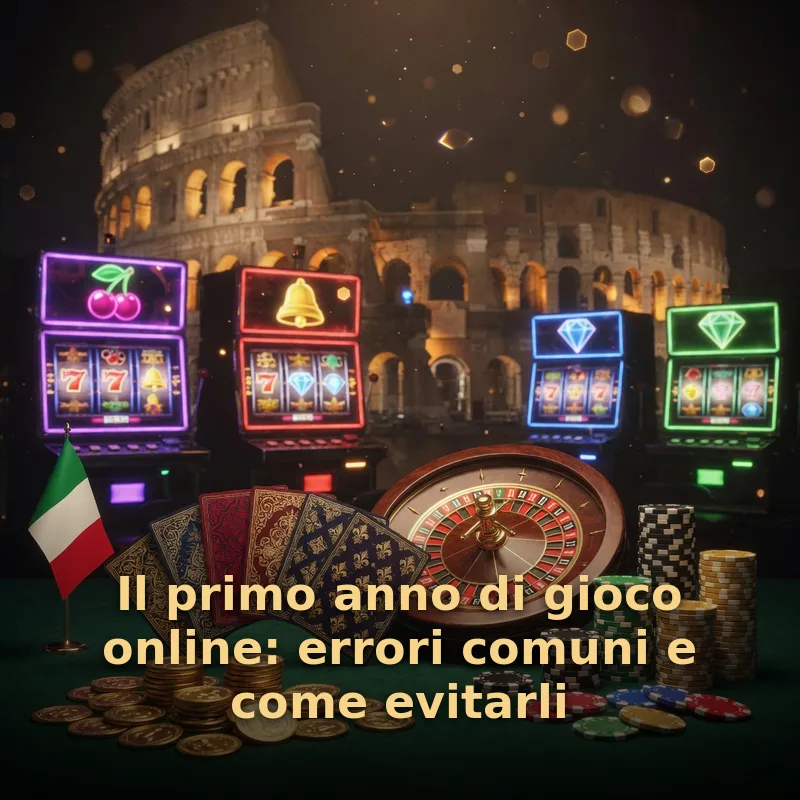 Il primo anno di gioco online: errori comuni e come evitarli